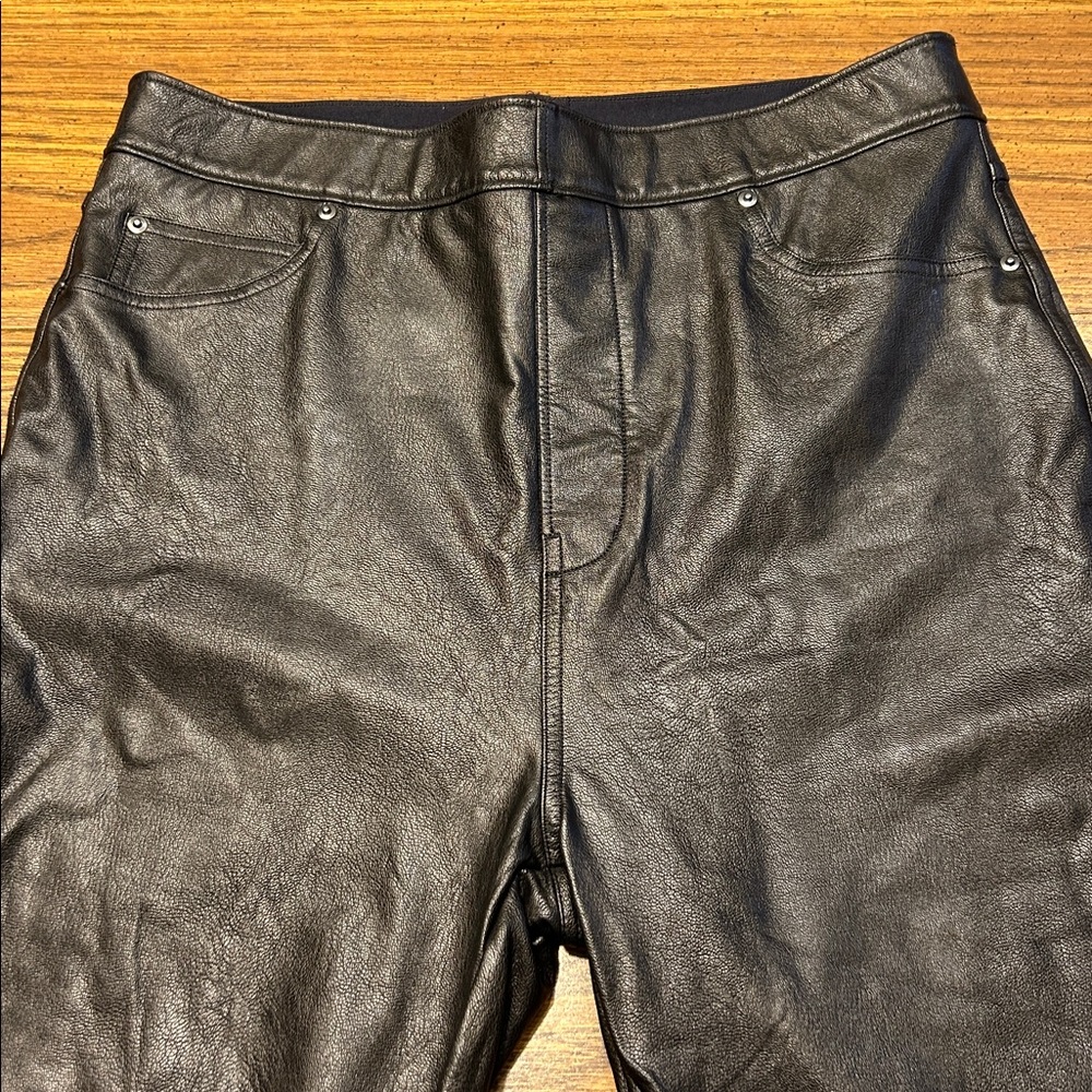 SPANX Leather-Like Skinny Tall Legging - Picture 5 of 11